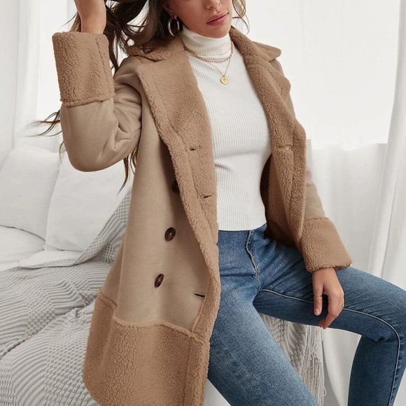 BellanBlue Jackets & Blazers - Cozy Teddy Button up Oversized Jacket Coat